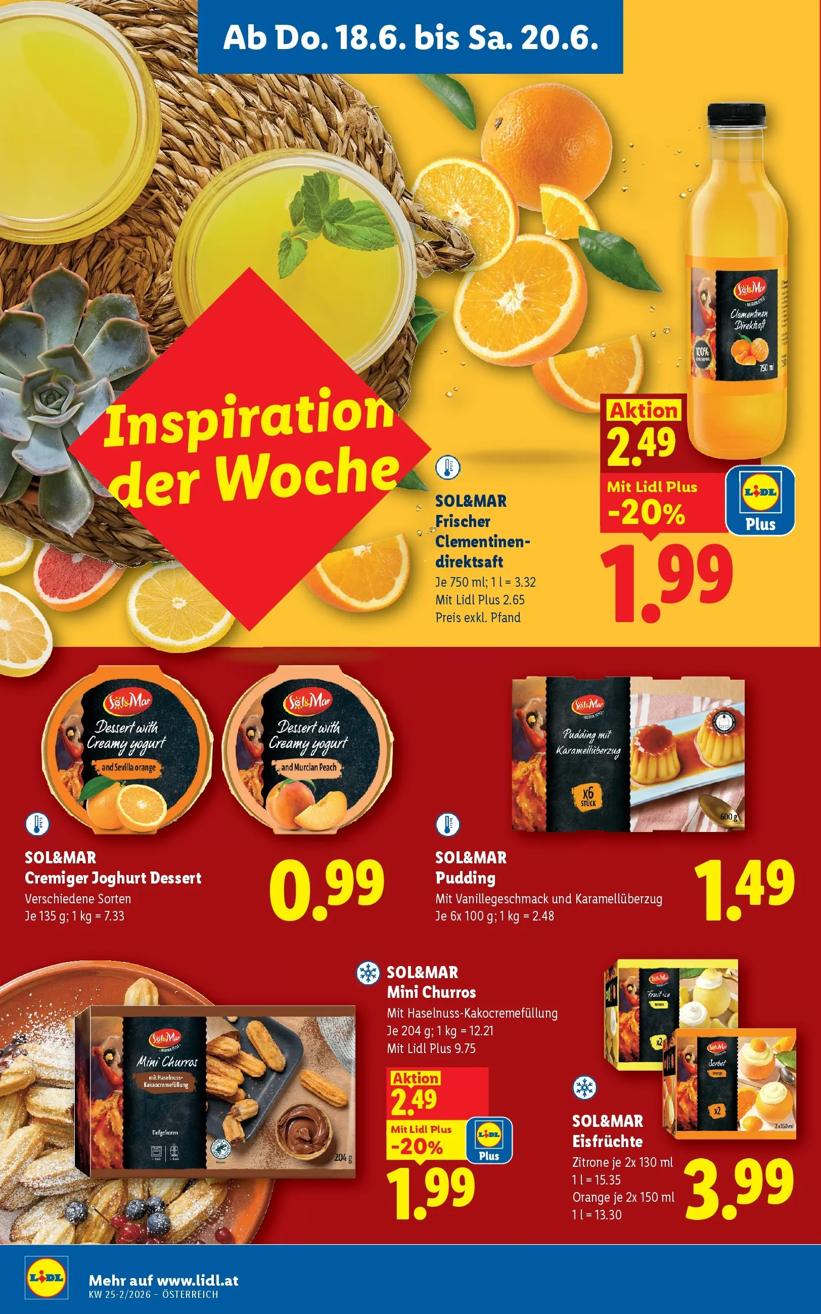 Lidl - Lidl ab 17.06.2026 - Angebote ab donnerstag | Seite: 22 | Produkte: Zitrone, Joghurt