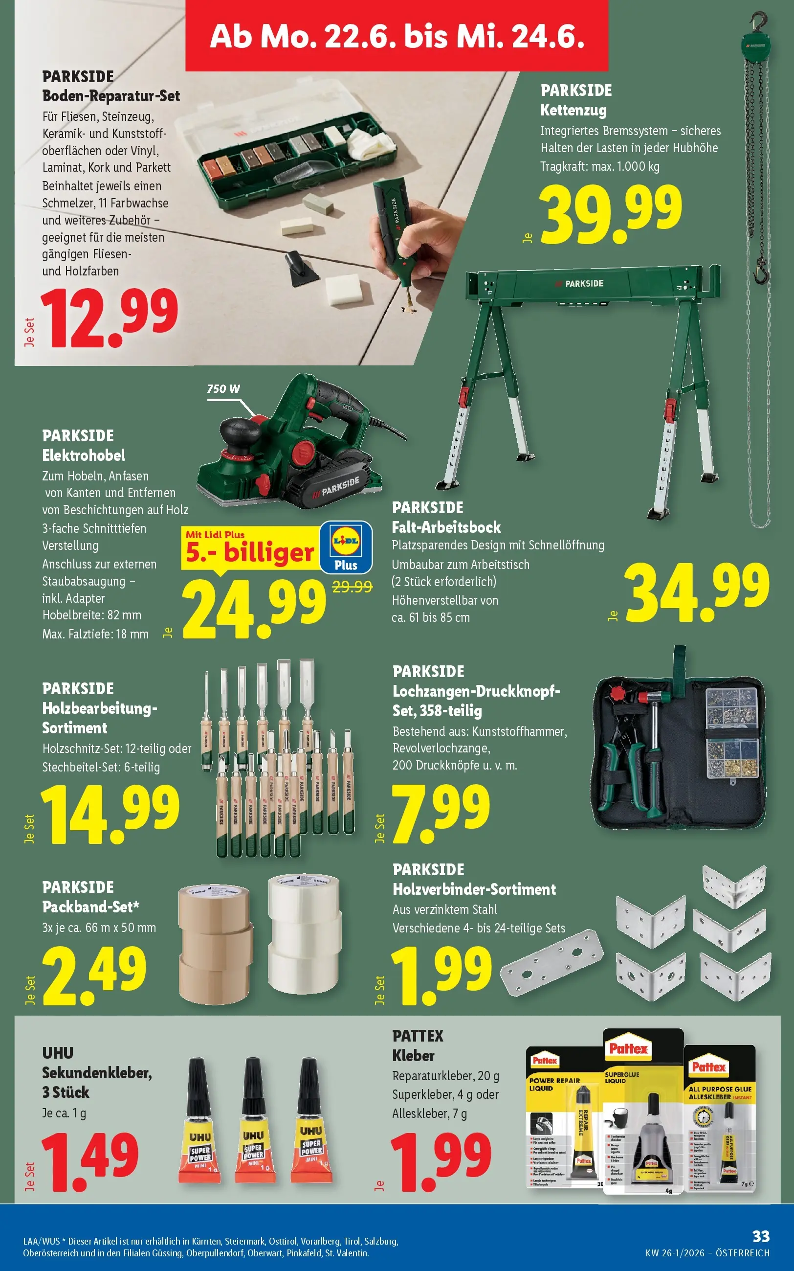 Lidl - Lidl ab 17.06.2026 - Angebote ab donnerstag | Seite: 42 | Produkte: Adapter, Arbeitstisch