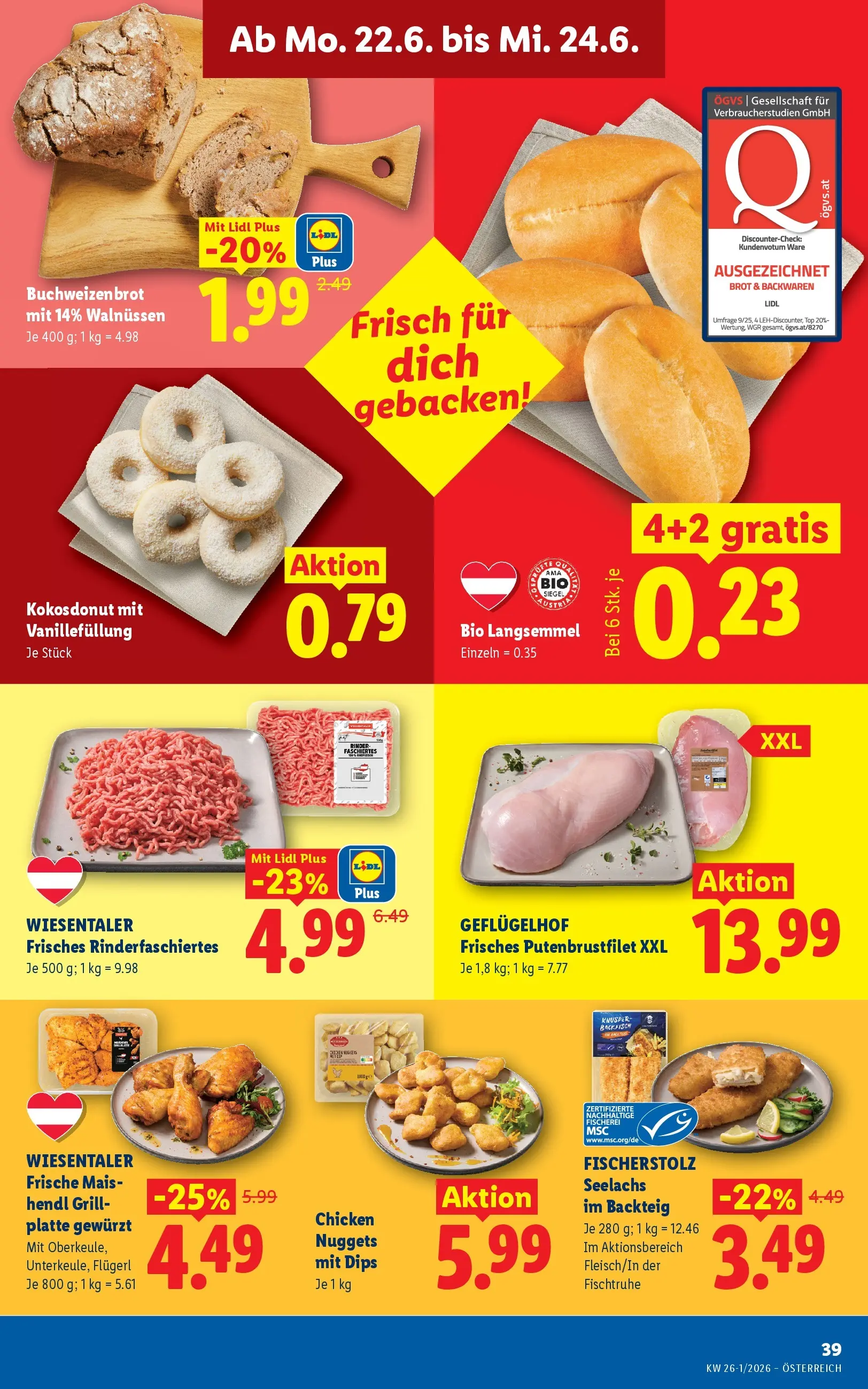 Lidl - Lidl ab 17.06.2026 - Angebote ab donnerstag | Seite: 48 | Produkte: Grill, Brot