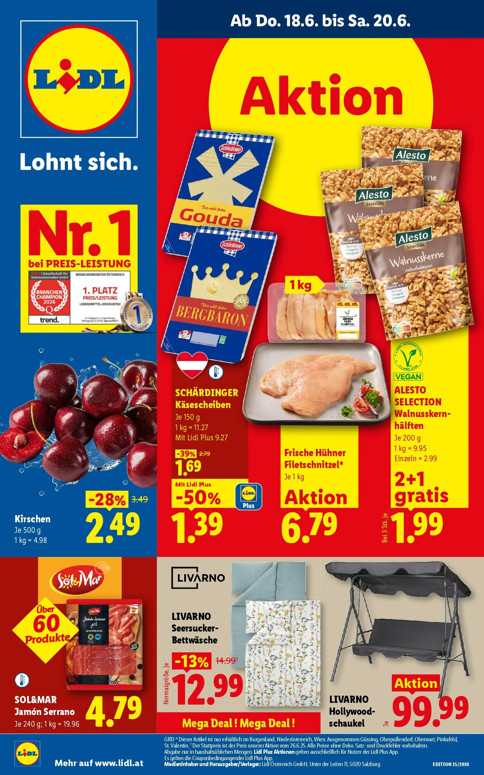 Lidl - Lidl ab 17.06.2026 - Angebote ab donnerstag | Seite: 1