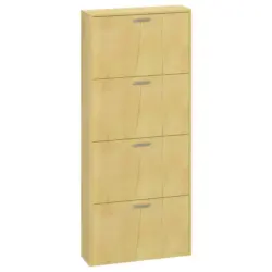 SCHUHSCHRANK Sulos Honigeiche Dekor