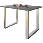 M&ouml;belix SCHREIBTISCH Lona Anthrazit B: 80 cm