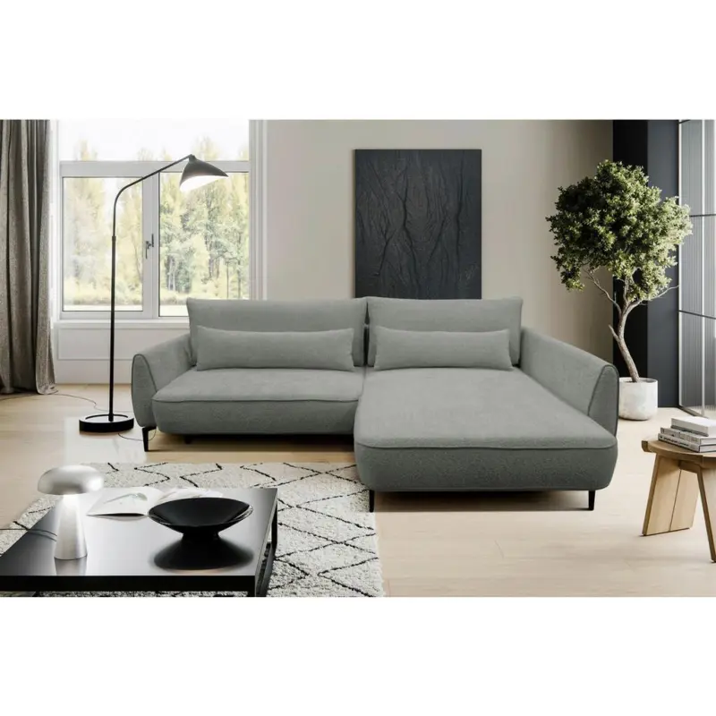 ECKSOFA Abriamo Grau 273x204 cm