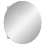 M&ouml;belix Spiegelschrank Riff Wei&szlig; B: 70 cm