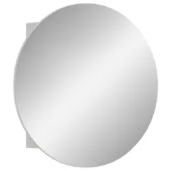 Spiegelschrank Riff Wei&szlig; B: 70 cm