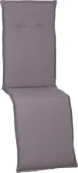 Relaxsesselauflage Tanana ca.170x46x8cm Hellgrau