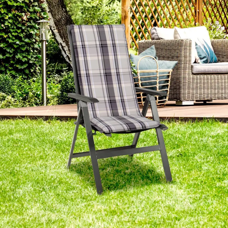 Hochlehner Auflage Atika m. Zip ca 120x52 cm Beige
