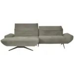 XXXLutz Lauterach - Ihr M&ouml;belhaus bei Bregenz Ecksofa in Chenille Graubraun 170-195/280 cm