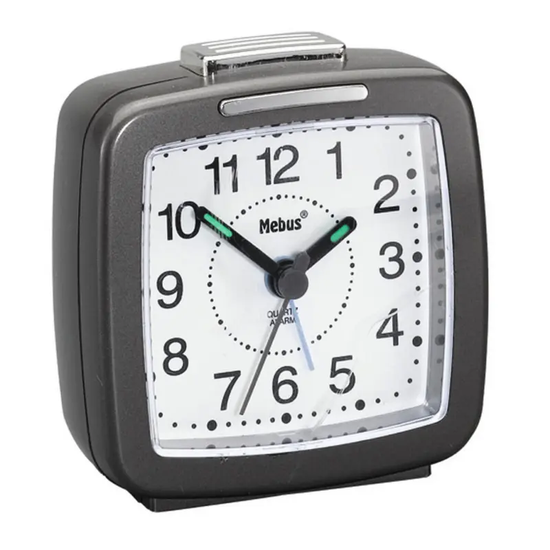 Wecker Anthrazit 7/7/3 cm