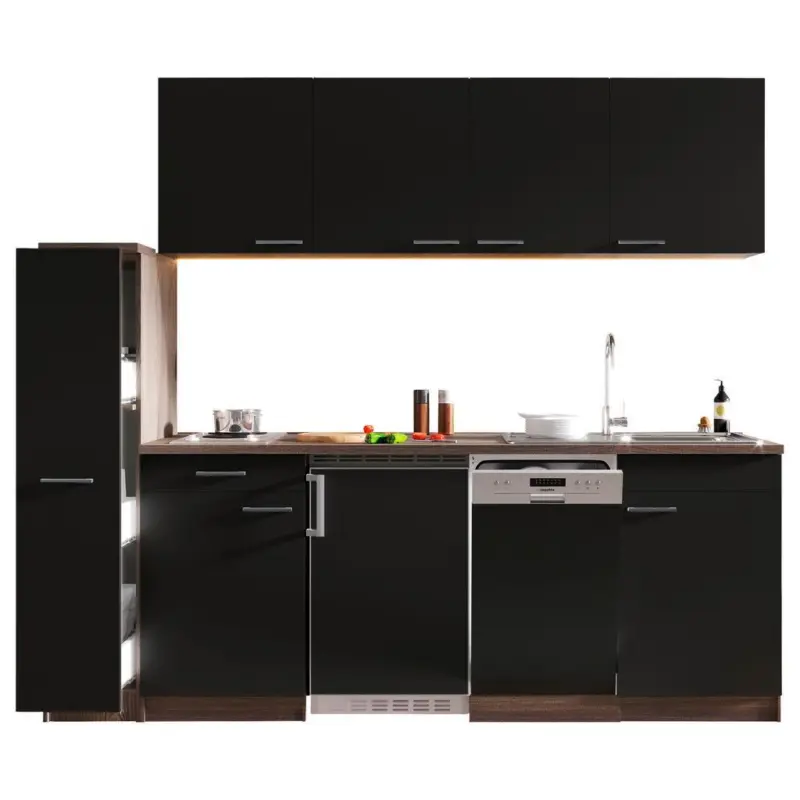 K&Uuml;CHENBLOCK OLIVER SINGLEK&Uuml;CHE 225 CM