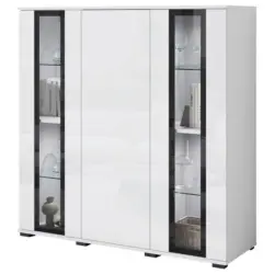 Kommode Caro Wei&szlig; B: 120 cm