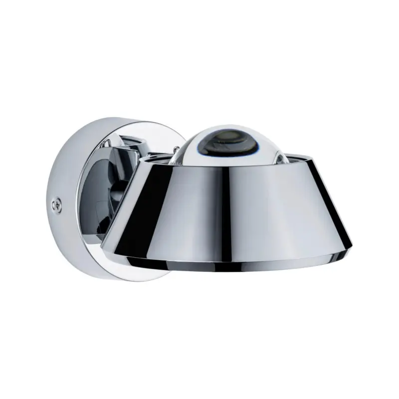 Wandleuchte Sabik in Chromfarben max. 9 Watt Wandlampe