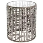 XXXLutz Lauterach - Ihr M&ouml;belhaus bei Bregenz Beistelltisch in Metall, Glas 38/38/45 cm