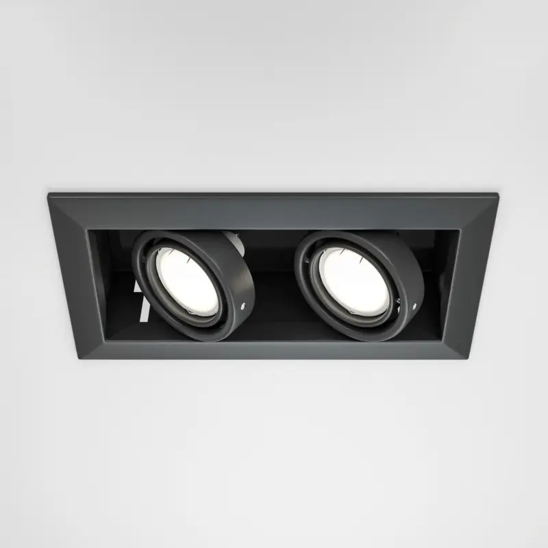 Deckenleuchte Metal Modern Schwarz max. 50 Watt Deckenlampe