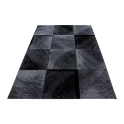 Webteppich 200/290 cm Plus 8003 Schwarz