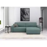 XXXLutz Lauterach - Ihr M&ouml;belhaus bei Bregenz Ecksofa Chance in Struktur Mintgrau 265/164 cm