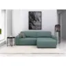 Ecksofa Chance in Struktur Mintgrau 265/164 cm