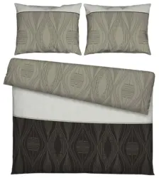 Bettw&auml;sche Erik XXL Grau ca. 200x220cm