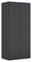 m&ouml;max Dornbirn - Ihr Trendm&ouml;belhaus in Dornbirn Dreht&uuml;renschrank COSTA ca.91x197x54cm Grau Metallic