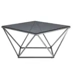 XXXLutz Lauterach - Ihr M&ouml;belhaus bei Bregenz Couchtisch in Metall, Glas 80/80/45 cm