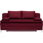 XXXLutz Lauterach - Ihr M&ouml;belhaus bei Bregenz Boxspringsofa Centa in Webstoff Bordeaux Modern