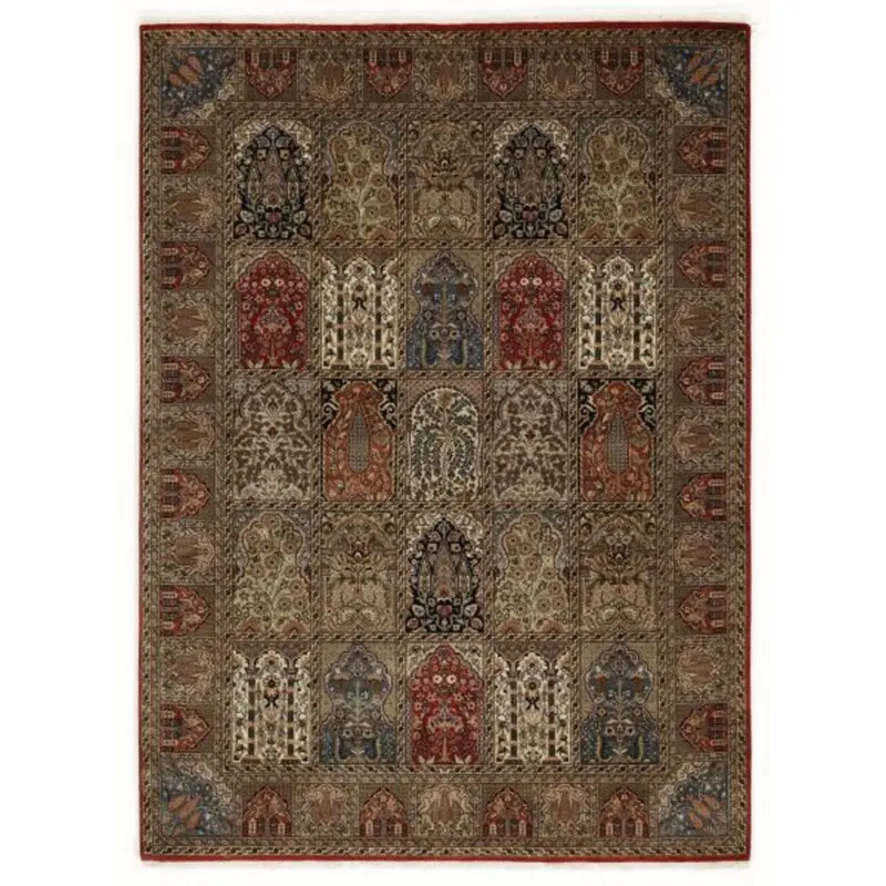 Orientteppich 80/300 cm Sonam Bakhtyari Rot Rot