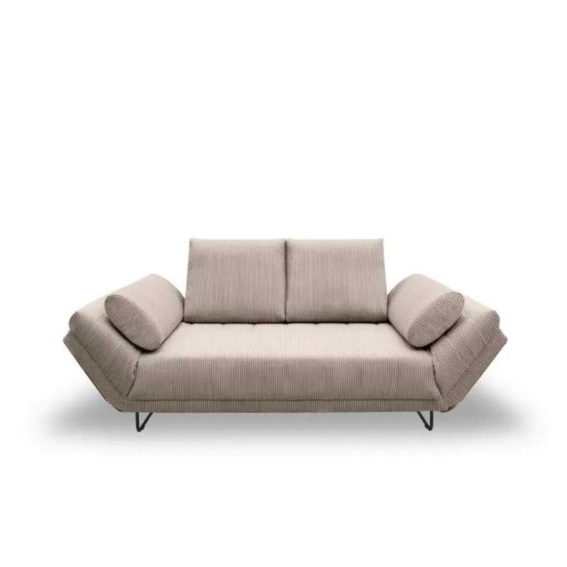 SCHLAFSOFA Taupe B: 210 cm