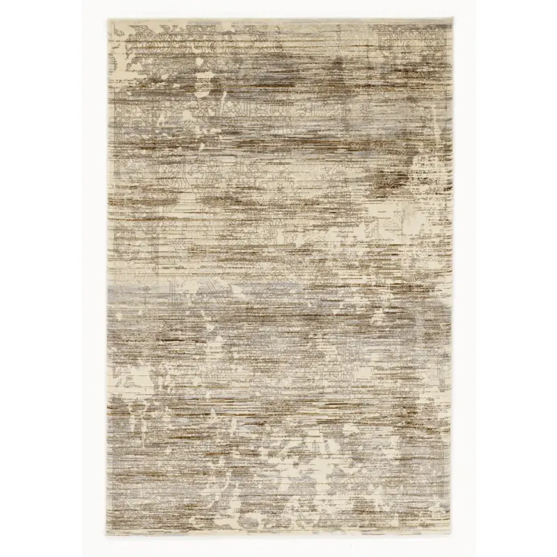 Flachwebeteppich 170/240 cm Wave Kontura Beige