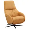Relaxsessel 77/108/95 cm in Textil Currygelb