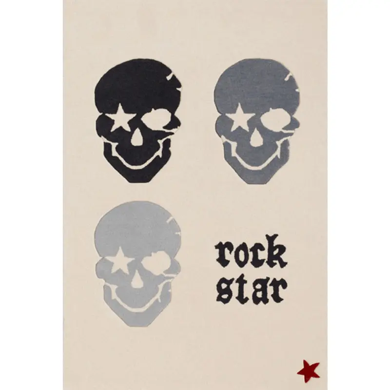 Kinderteppich 130/190 cm Rock Star