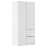 M&ouml;belix DREHT&Uuml;RENSCHRANK Costa Wei&szlig; B: 91 cm