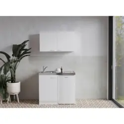 Minik&uuml;che in Wei&szlig;