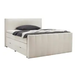 Boxspringbett Malaga Beige ca. 160x200cm