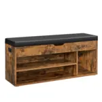 M&ouml;belix GARDEROBENBANK Braun, Schwarz B: 100 cm