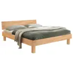 M&ouml;belix BETT Forti, Eiche Bianco 140x200 cm