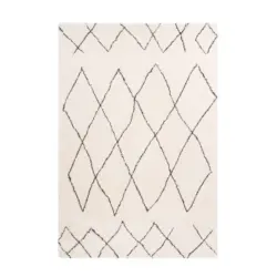 Hochflorteppich 200/290 cm Orlando Creme, Beige