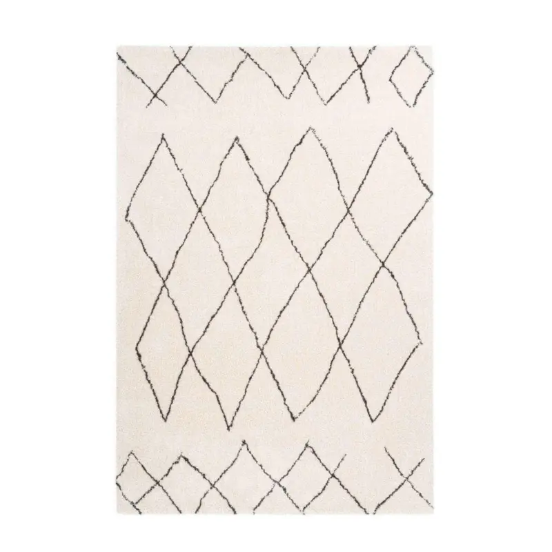 Hochflorteppich 200/290 cm Orlando Creme, Beige