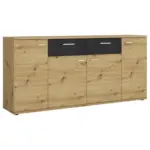M&ouml;belix Sideboard Nina Eiche Artisan/Fresco B:181,3cm