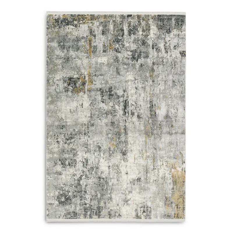 Webteppich 140/200 cm Positano Anthrazit, Creme
