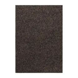 Flachwebeteppich 140/200 cm Nizza 1800 Braun Braun