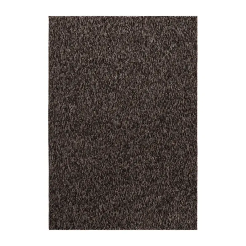 Flachwebeteppich 140/200 cm Nizza 1800 Braun Braun