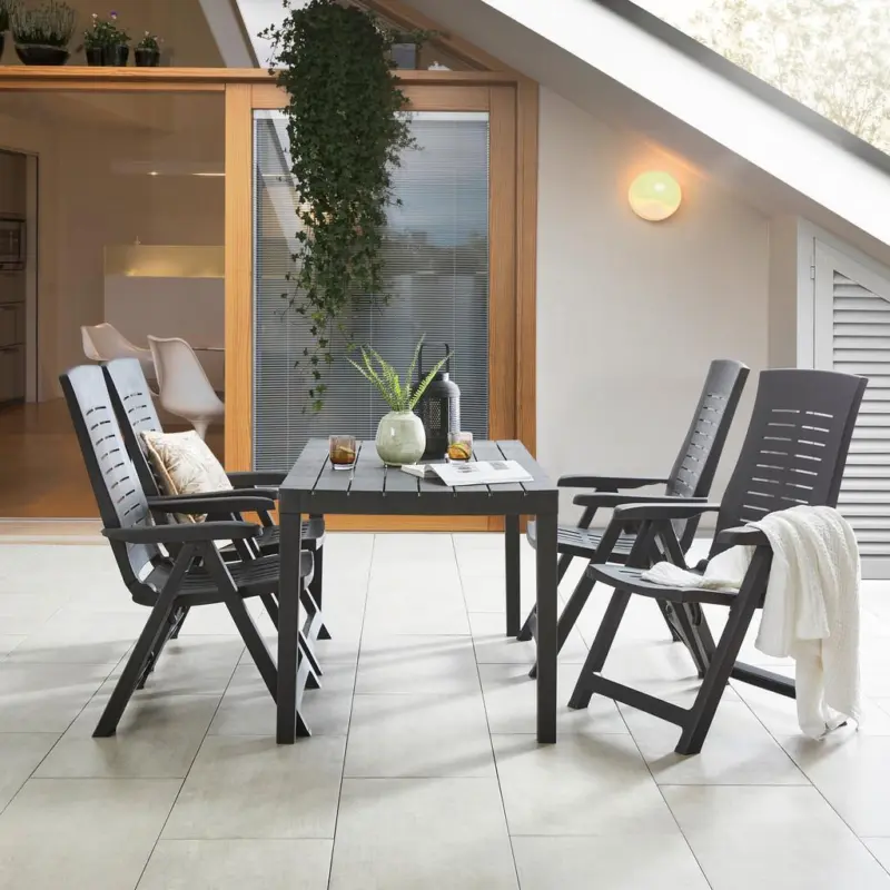Gartentisch Malta Kunststoff L 138 cm