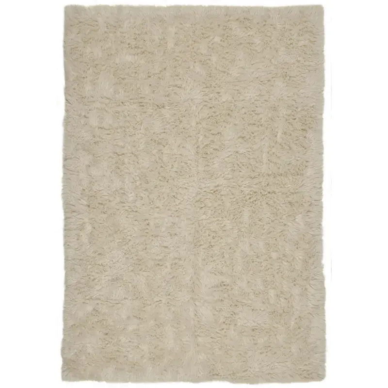Teppich Super Flokati 1400 Naturwollshaggy 310x410 cm