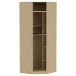 Eckschrank Korpus Unit 91,1 x 91,1 cm Eichefarben