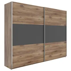 Schwebet&uuml;renschrank B: 270 cm Flagstaff Eiche / Graphit