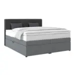 M&ouml;belix Boxspringbett mit Topper & Bettkasten 180x200 cm Rossa