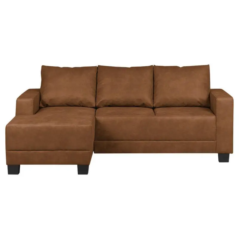 Ecksofa Grenwood Cognac S: 144x200 cm