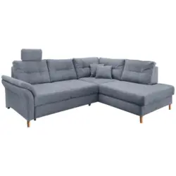 Ecksofa Brizzini Hellblau S: 264x206 cm