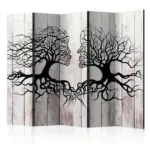 M&ouml;belix PARAVENT Schwarz Greige B: 225 cm