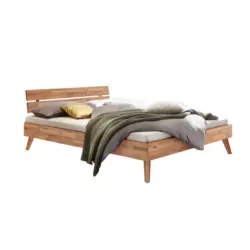 Bett Ortona Kernbuche 200x200 cm